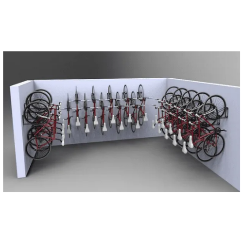 Wall Mounted Bicycle Holder (6 Bikes)