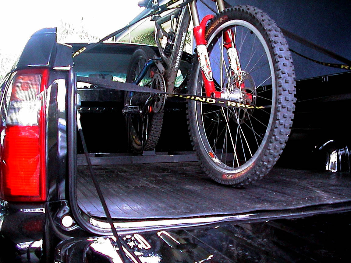 BIKE RACKS IN A UTE