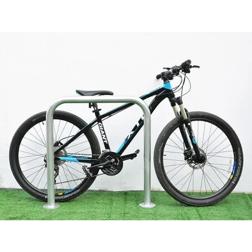 Hot Galvanised Bike Parking Rail